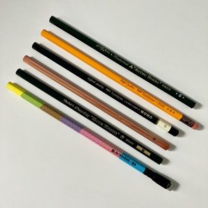 Artist's Luxury Pencils 6-Pack (B - Firm/Soft)